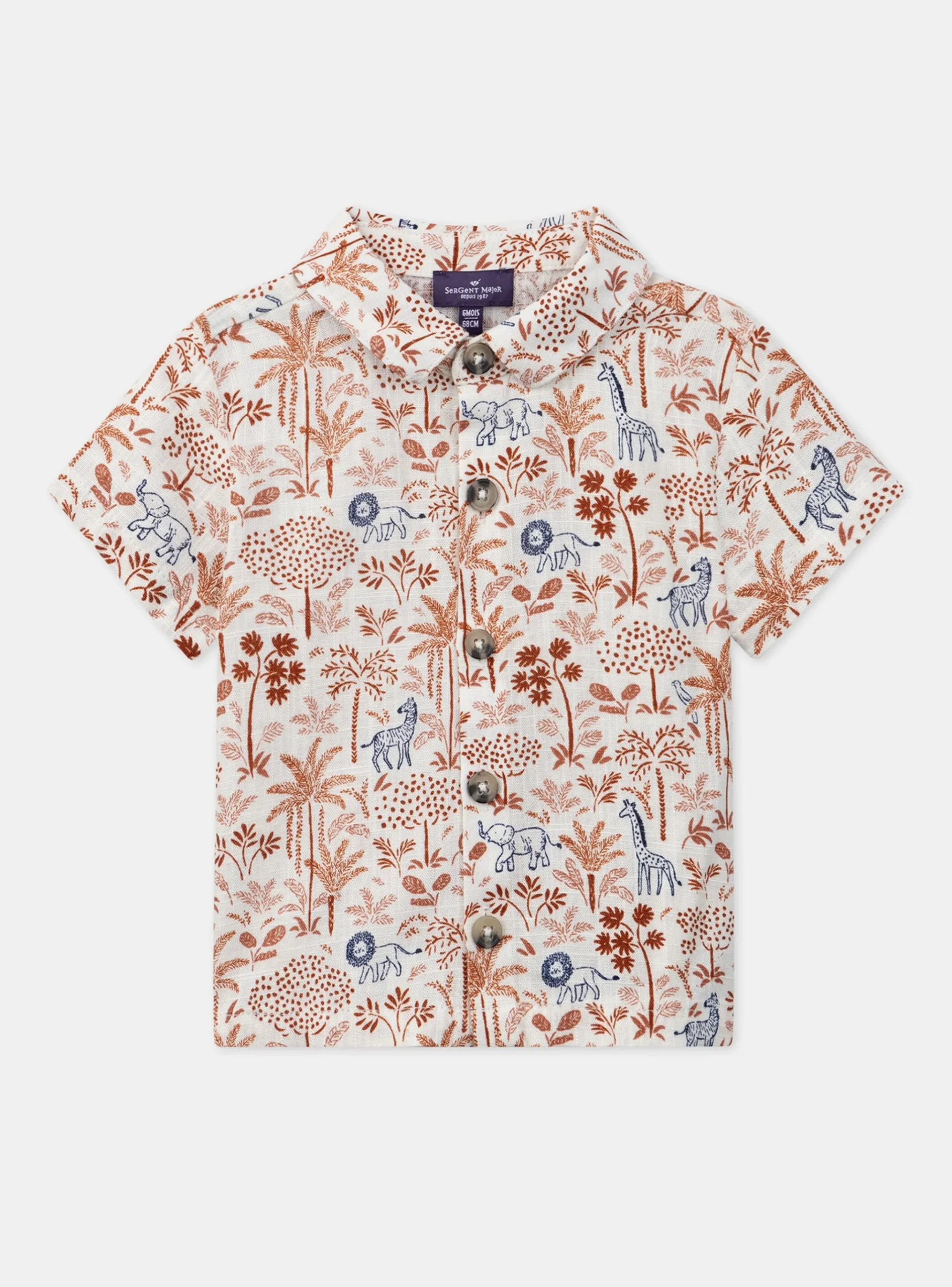 Sergent Major Chemise, T-shirt & Polo-Chemise Blanche
