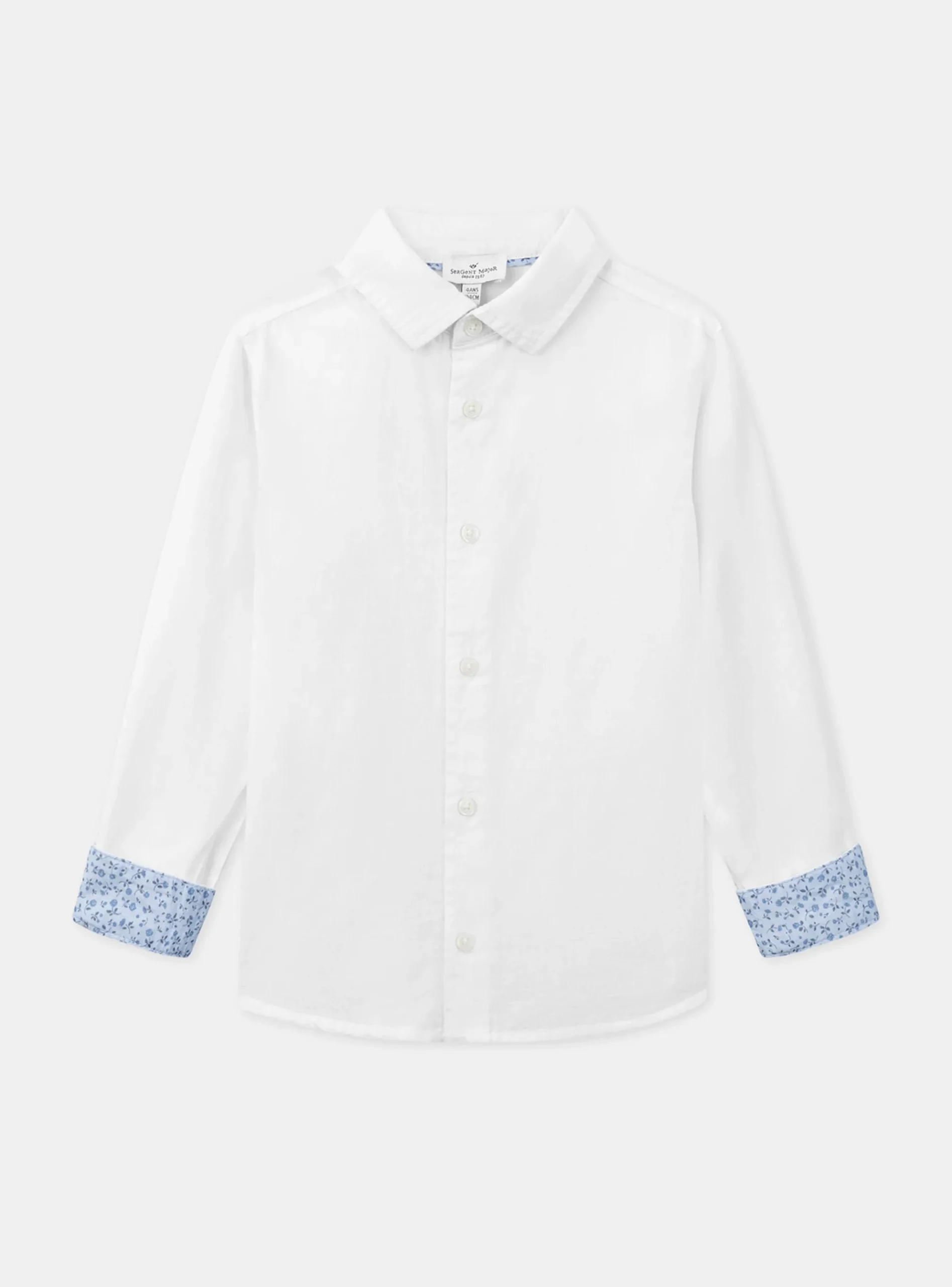 Sergent Major Chemise-Chemise blanche élégante