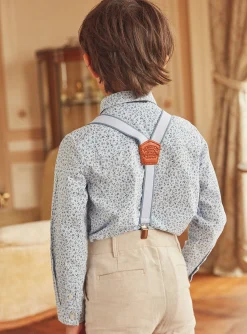Sergent Major Chemise-Chemise bleue oxford