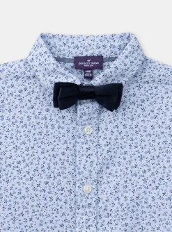 Sergent Major Chemise-Chemise bleue oxford