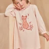Sergent Major Pyjama-Chemise de nuit et legging rose