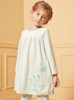 Sergent Major Pyjama-Chemise de nuit Lapin en velours