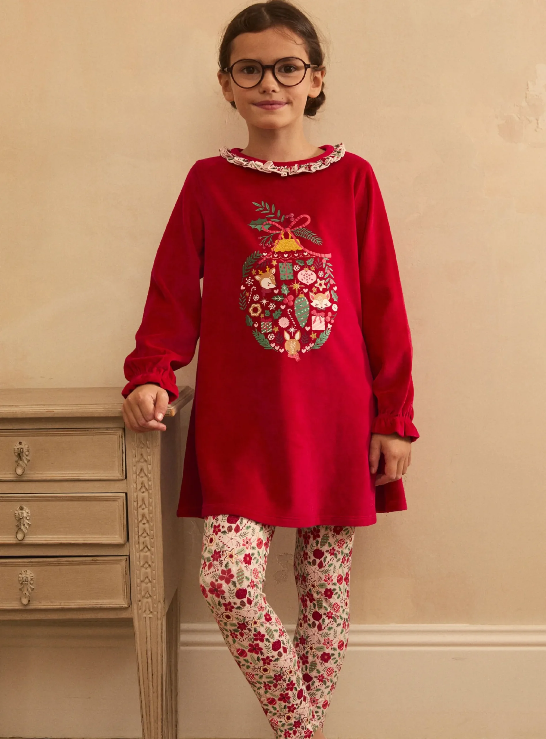 Sergent Major Pyjama-Chemise de nuit Noël