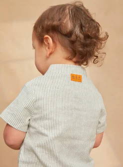 Sergent Major Chemise, T-shirt & Polo-Chemise &eacute;crue ray&eacute;e