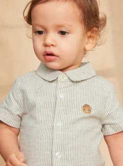 Sergent Major Chemise, T-shirt & Polo-Chemise &eacute;crue ray&eacute;e