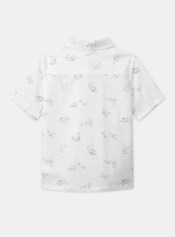 Sergent Major Chemise-Chemise imprimée dinosaure