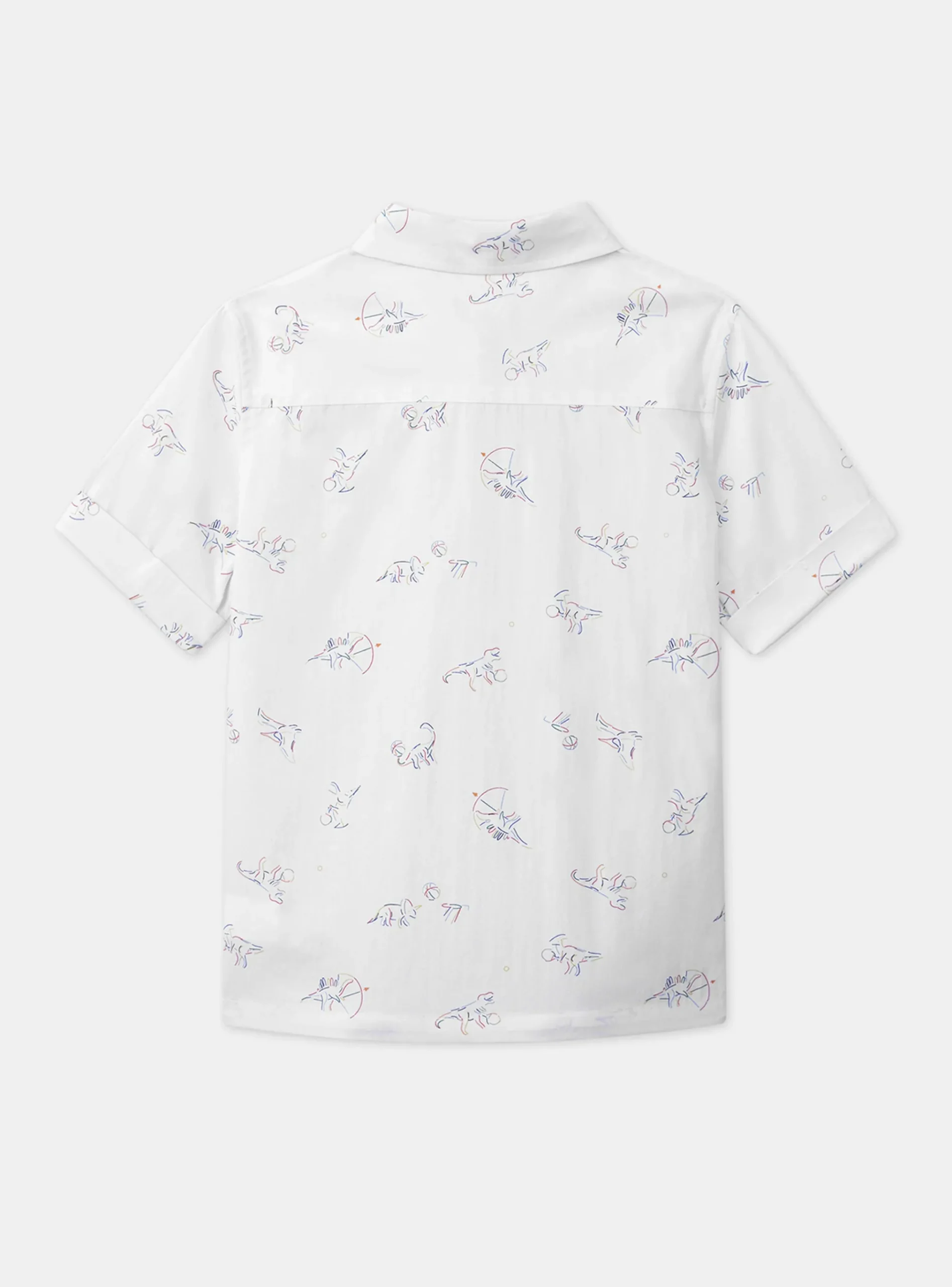 Sergent Major Chemise-Chemise imprimée dinosaure