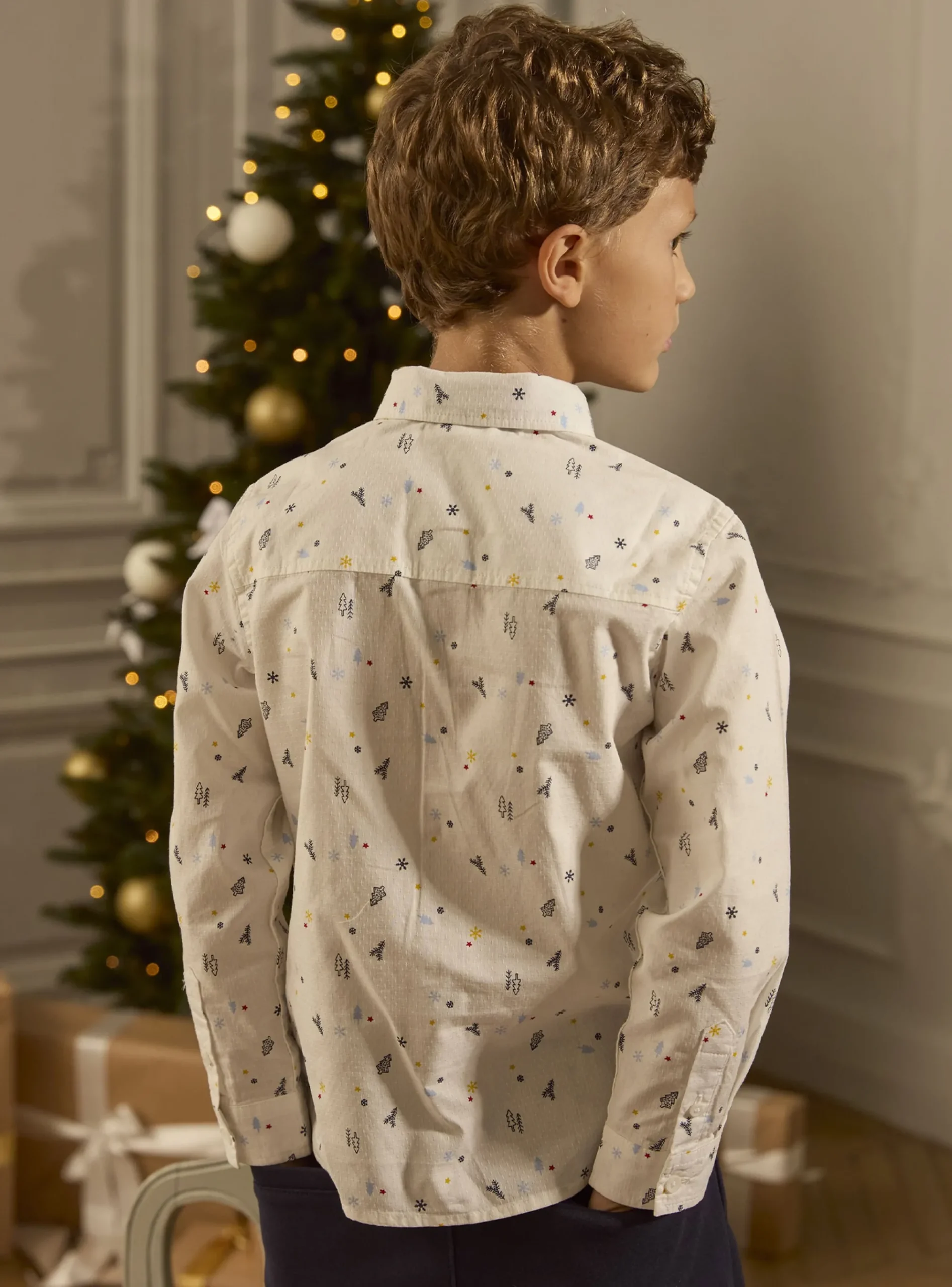 Sergent Major Chemise-Chemise Noël