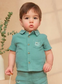 Sergent Major Chemise, T-shirt & Polo-Chemise Verte
