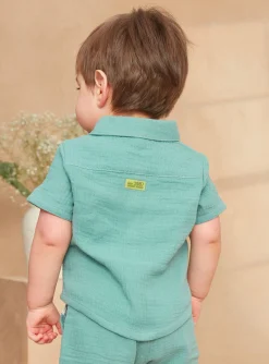 Sergent Major Chemise, T-shirt & Polo-Chemise Verte