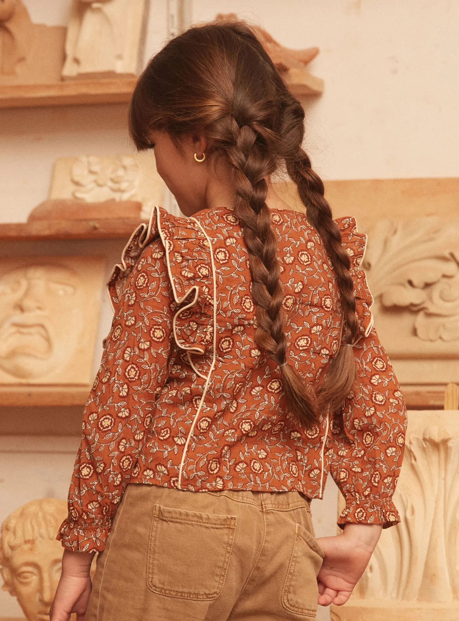 Sergent Major Blouse & T-shirt-Chemisier à motifs fleurs