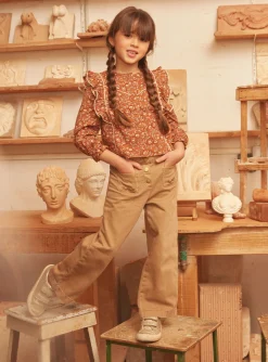 Sergent Major Blouse & T-shirt-Chemisier à motifs fleurs