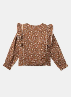 Sergent Major Blouse & T-shirt-Chemisier à motifs fleurs