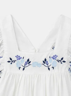 Sergent Major Blouse & T-shirt-Chemisier brodé de fleurs