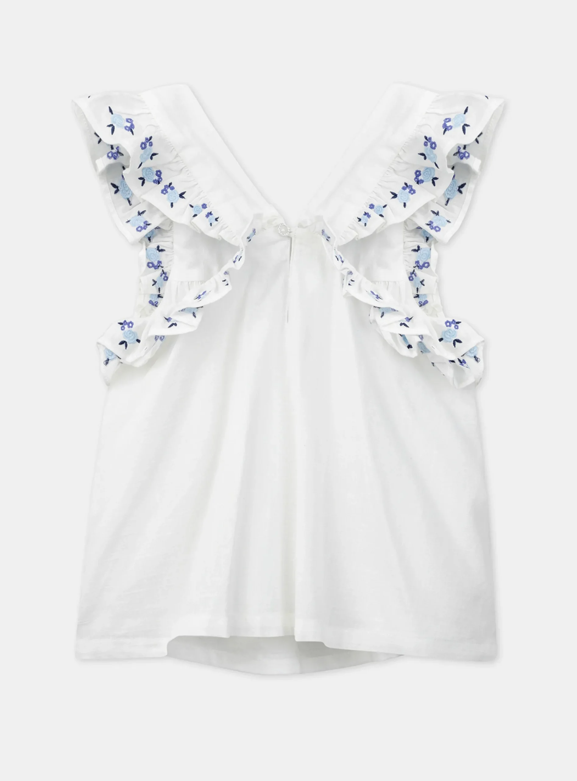 Sergent Major Blouse & T-shirt-Chemisier brodé de fleurs