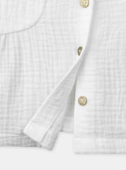 Sergent Major T-shirt & Blouse-Chemisier broderie fleurs