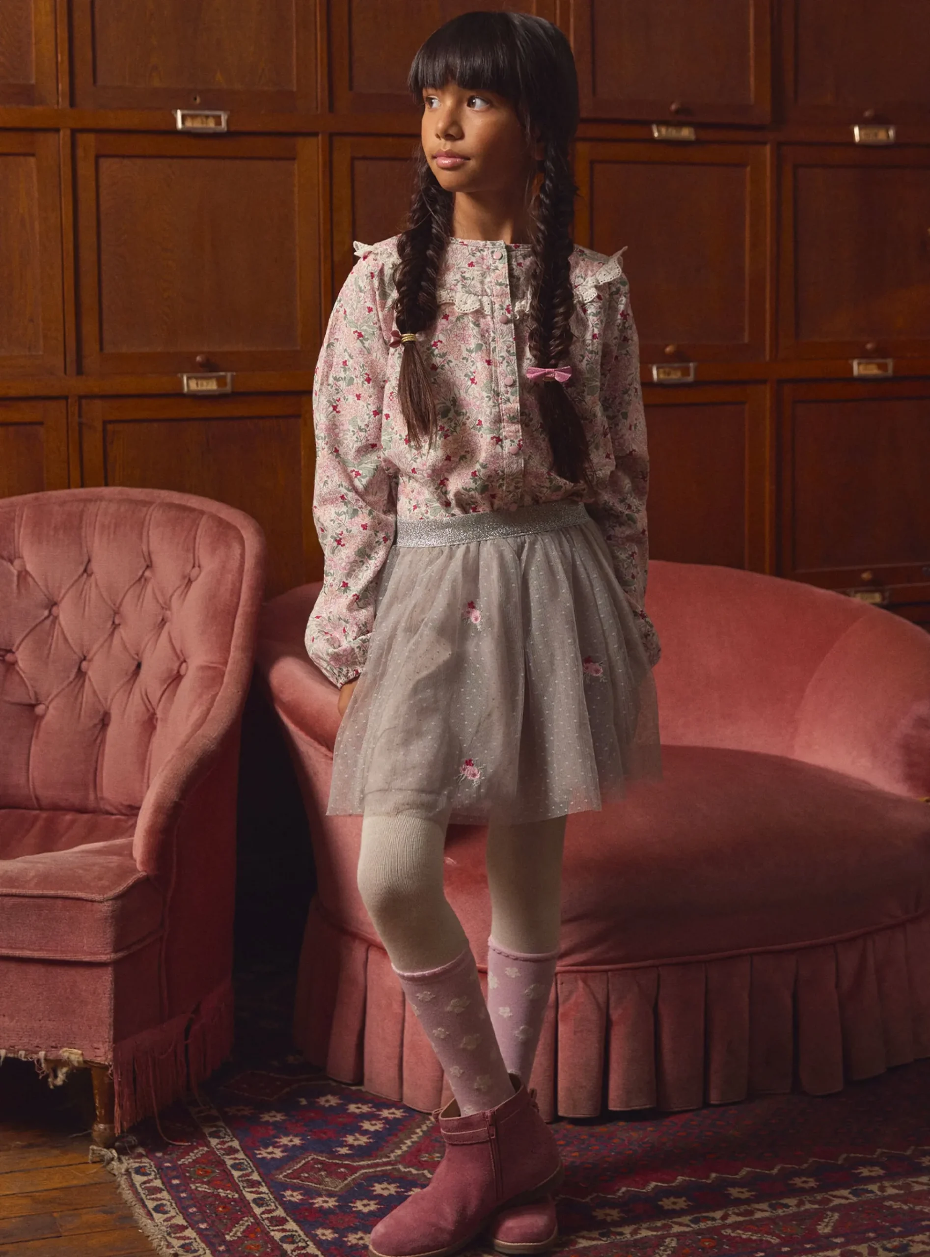 Sergent Major Blouse & T-shirt-Chemisier fleuri