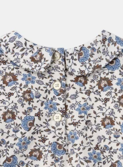 Sergent Major Blouse & T-shirt-Chemisier fleuri en velours