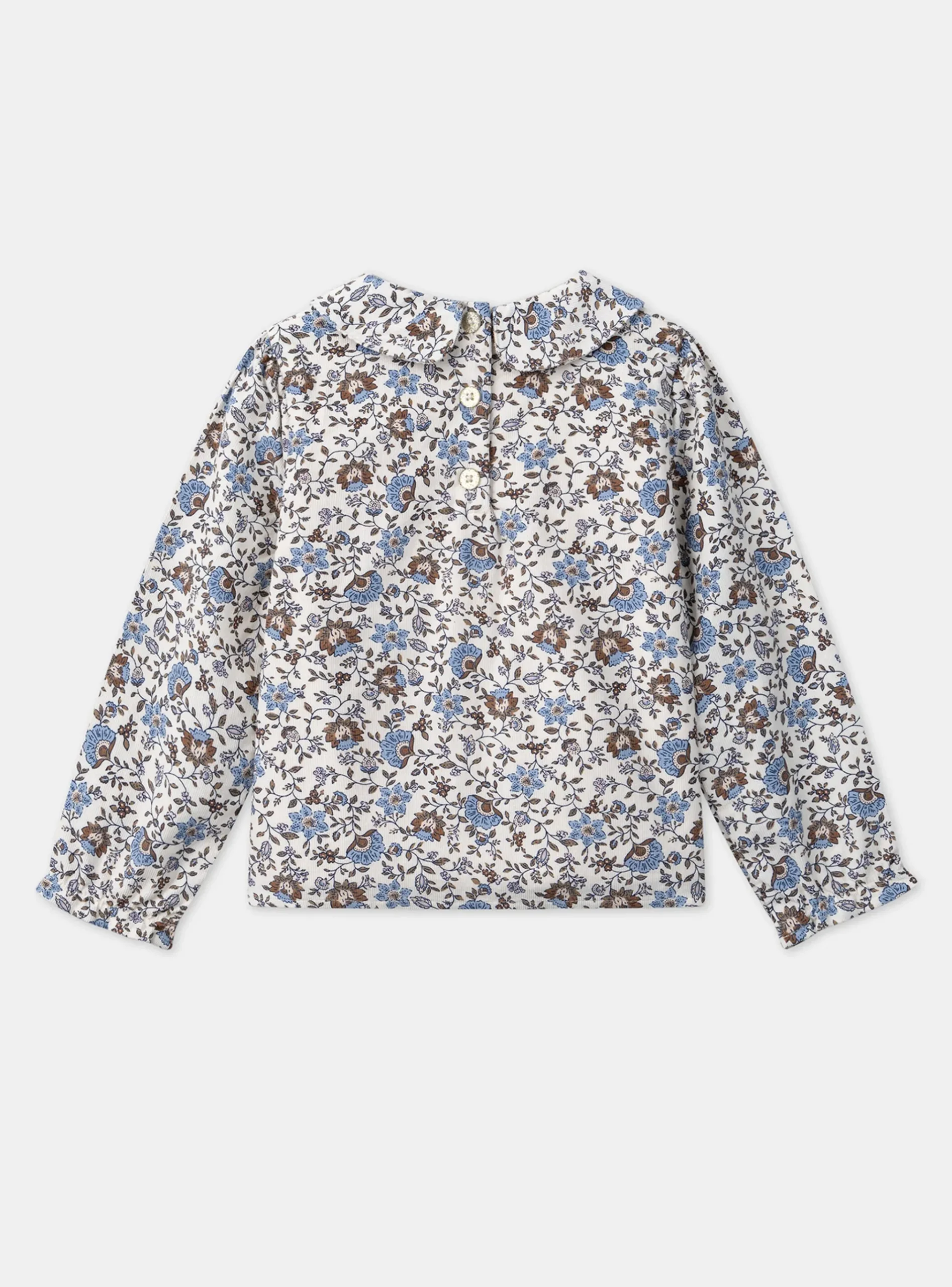 Sergent Major Blouse & T-shirt-Chemisier fleuri en velours