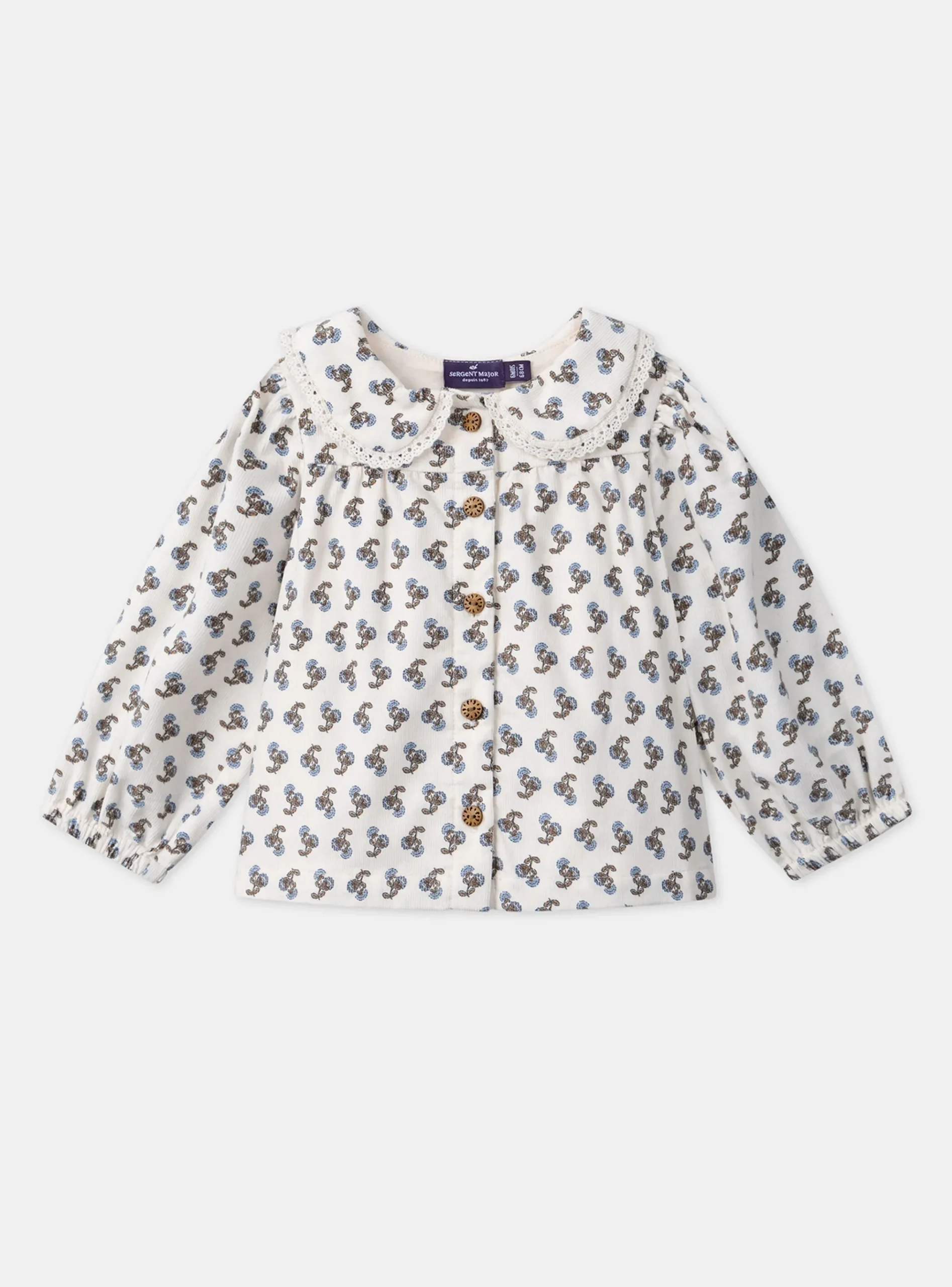 Sergent Major T-shirt & Blouse-Chemisier imprimé fleuri