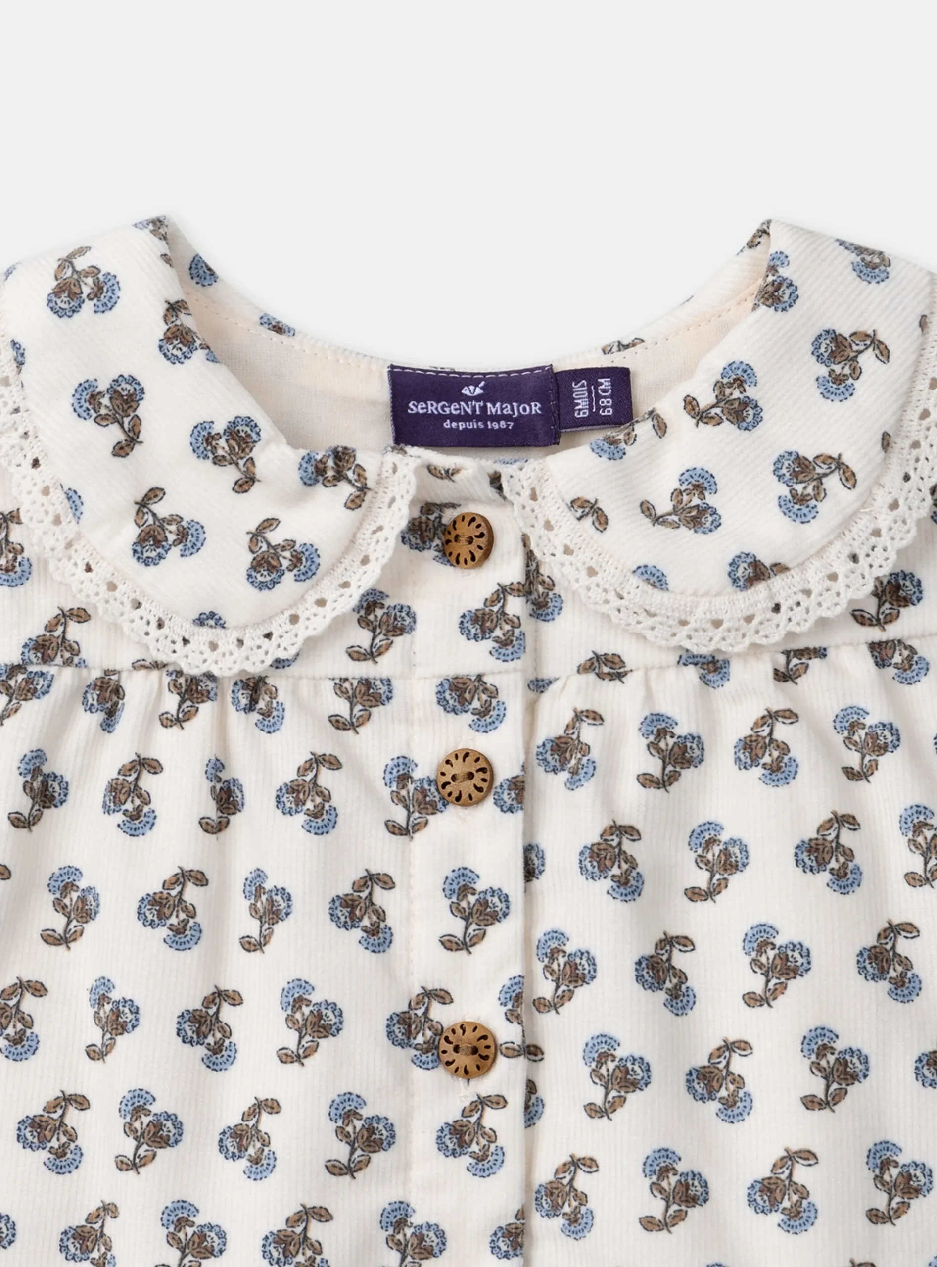 Sergent Major T-shirt & Blouse-Chemisier imprimé fleuri
