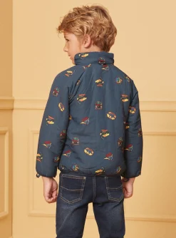 Sergent Major Manteau, Parka & Veste-Ciré Bordeau 3 en 1