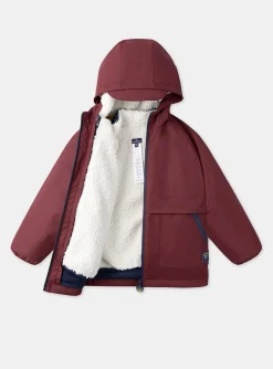 Sergent Major Manteau, Parka & Veste-Ciré Bordeau 3 en 1