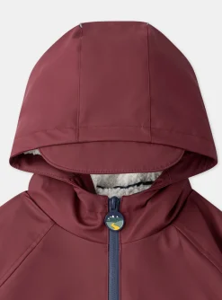 Sergent Major Manteau, Parka & Veste-Ciré Bordeau 3 en 1