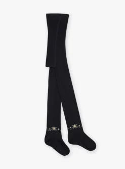 Sergent Major Sous-vêtement, Chaussette & Collant-Collant bleu marine en jersey