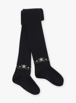 Sergent Major Sous-vêtement, Chaussette & Collant-Collant bleu marine en jersey
