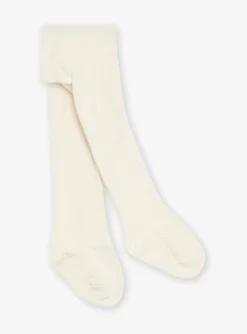Sergent Major Chaussettes & Collant-Collant &eacute;cru en microfibre
