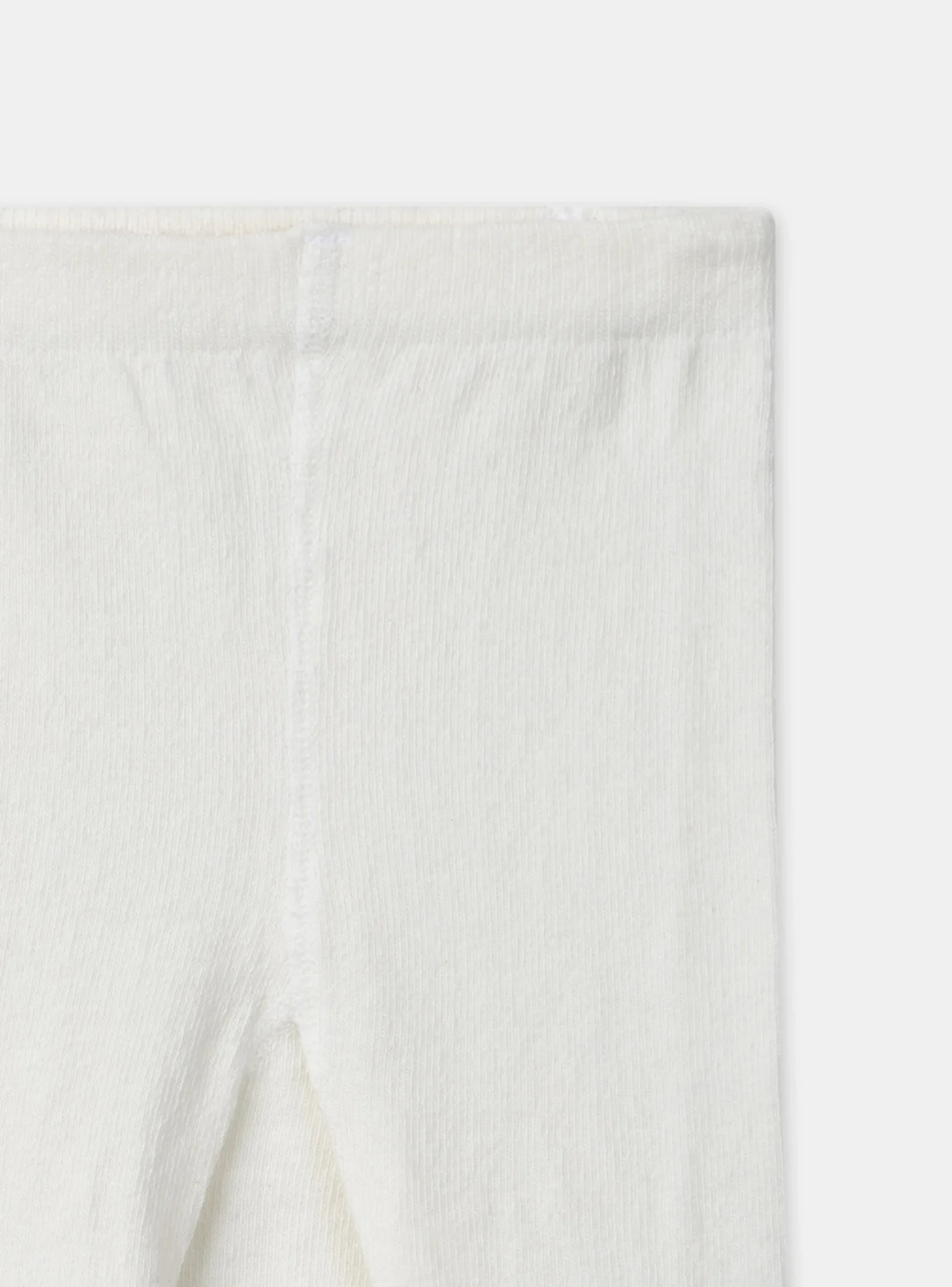 Sergent Major Sous-vêtement, Chaussette & Collant-Collants écrus maille côtelée