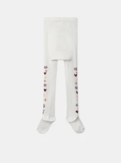 Sergent Major Sous-vêtement, Chaussette & Collant-Collants écrus maille côtelée