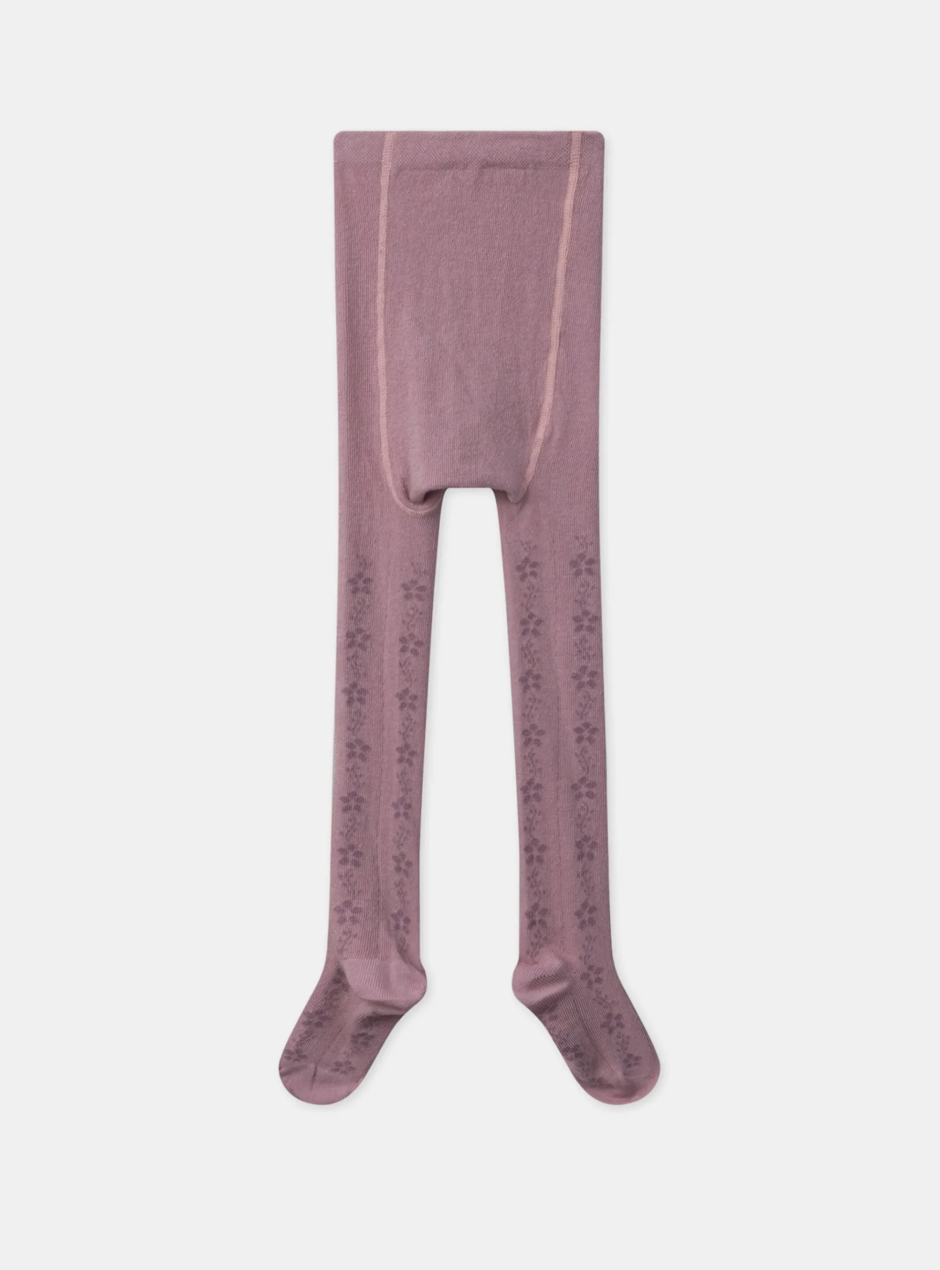 Sergent Major Sous-vêtement, Chaussette & Collant-Collants mauves jacquard fantaisie