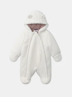 Sergent Major Manteau, Parka & Veste-Combinaison Pilote Blanc cass&eacute;