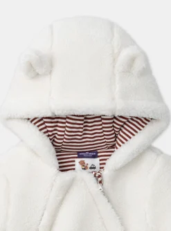 Sergent Major Manteau, Parka & Veste-Combinaison Pilote Blanc cass&eacute;