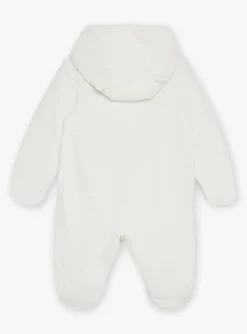 Sergent Major Pilote-Combi-pilote &eacute;crue en velours c&ocirc;tel&eacute; &agrave; capuche