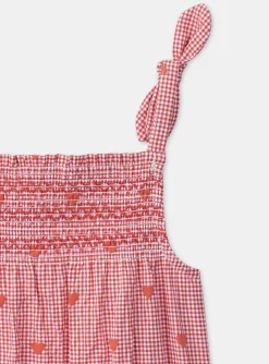 Sergent Major Robe & Combinaison-Combishort Coeur Vichy