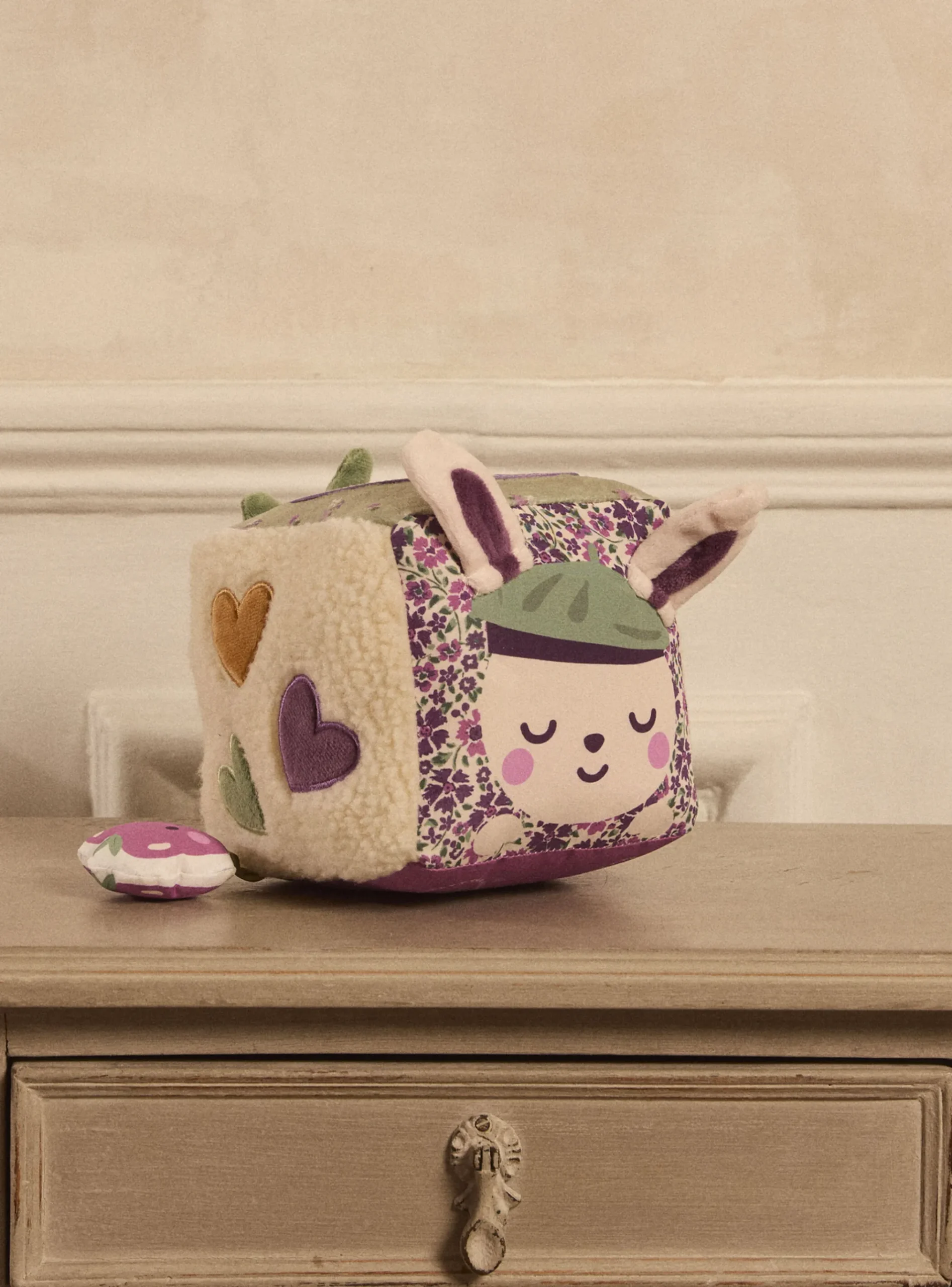 Sergent Major Jouets & Peluches-Cube d'activités en multi matière violet