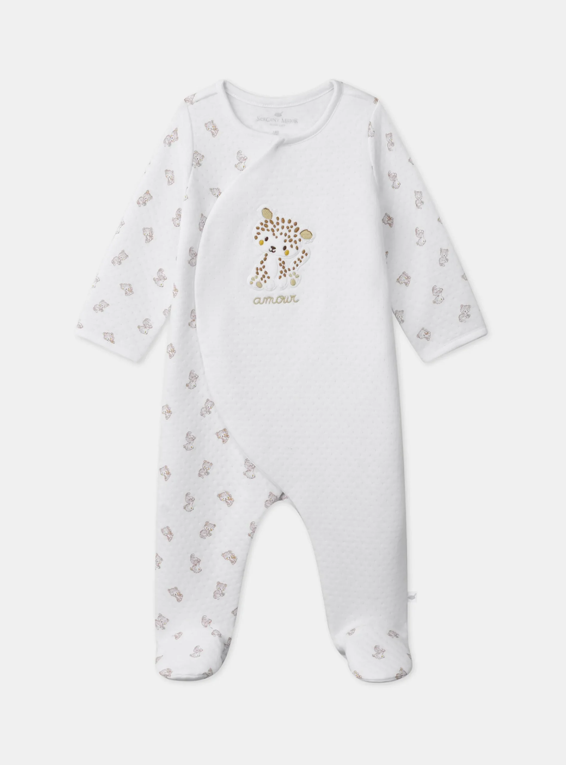 Sergent Major Pyjama & Grenouillère-Dors-bien en tubique uni et imprimé