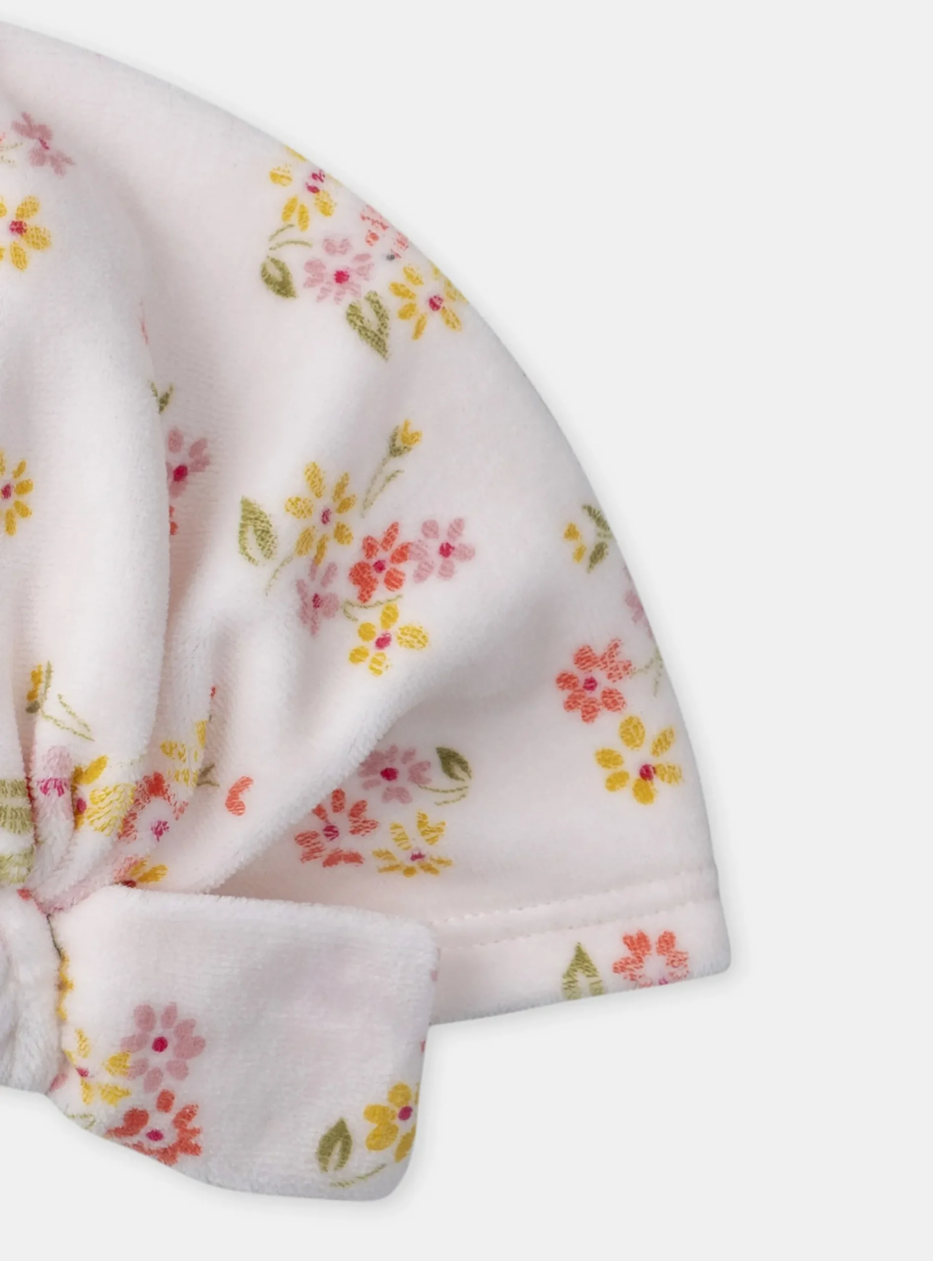 Sergent Major Pyjama & Grenouillère-Dors-bien en velours avec bonnet