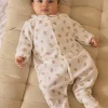 Sergent Major Pyjama & Grenouillère-Dors-bien en velours imprim&eacute;