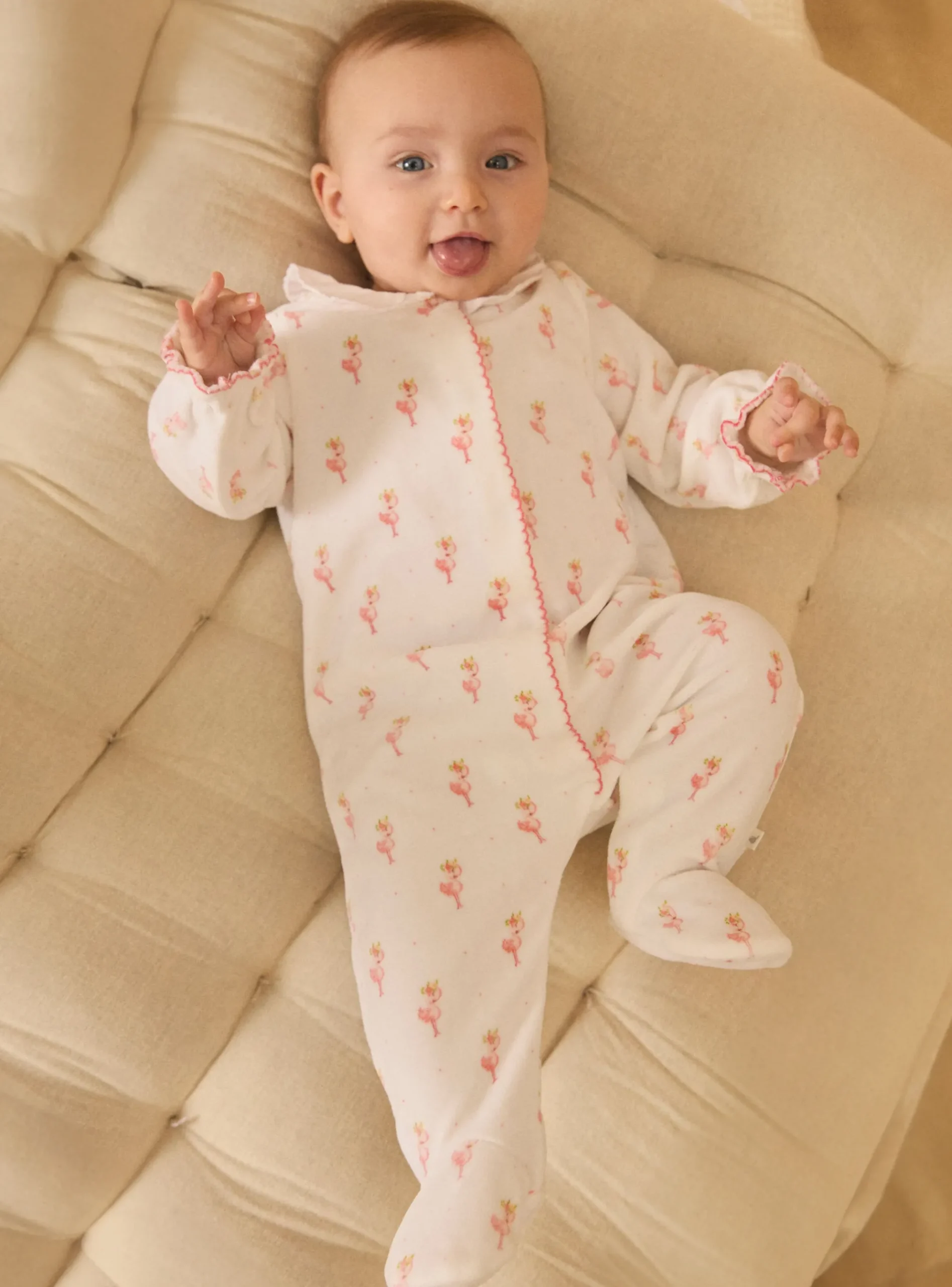 Sergent Major Pyjama & Grenouillère-Dors-bien en velours imprimé