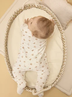 Sergent Major Pyjama & Grenouillère-Dors-bien en velours imprim&eacute;