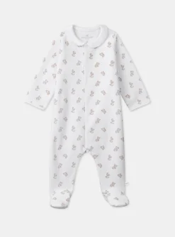 Sergent Major Pyjama & Grenouillère-Dors-bien en velours imprimé