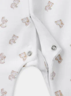 Sergent Major Pyjama & Grenouillère-Dors-bien en velours imprimé