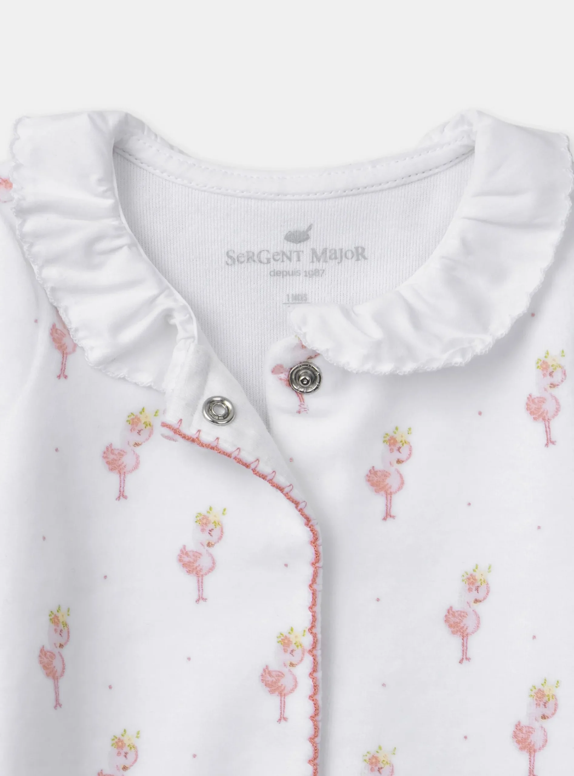 Sergent Major Pyjama & Grenouillère-Dors-bien en velours imprimé