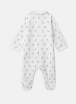 Sergent Major Pyjama & Grenouillère-Dors-bien en velours imprimé