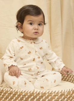 Sergent Major Pyjama & Grenouillère | Tenues & Ensembles-Dors-bien en velours imrpimé