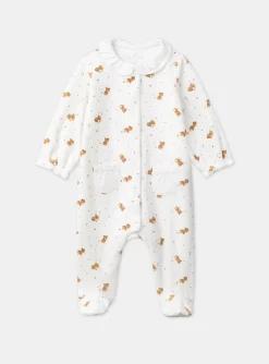 Sergent Major Pyjama & Grenouillère | Tenues & Ensembles-Dors-bien en velours imrpim&eacute;